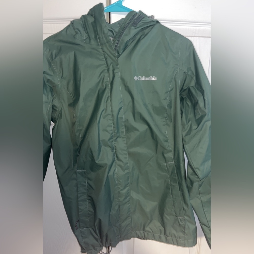 Men’s Green Columbia Windbreaker